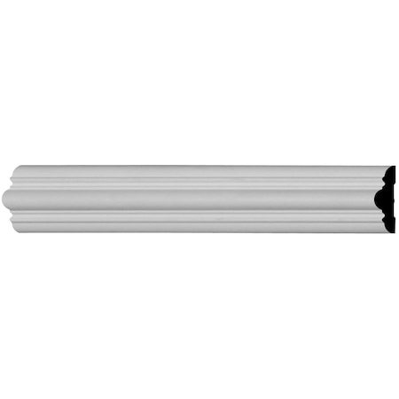 Ekena Millwork SAMPLE - 2 3/4"H x 1 7/8"P x 12"L Kepler Chair Rail SAMPLE-CHA03X02KP